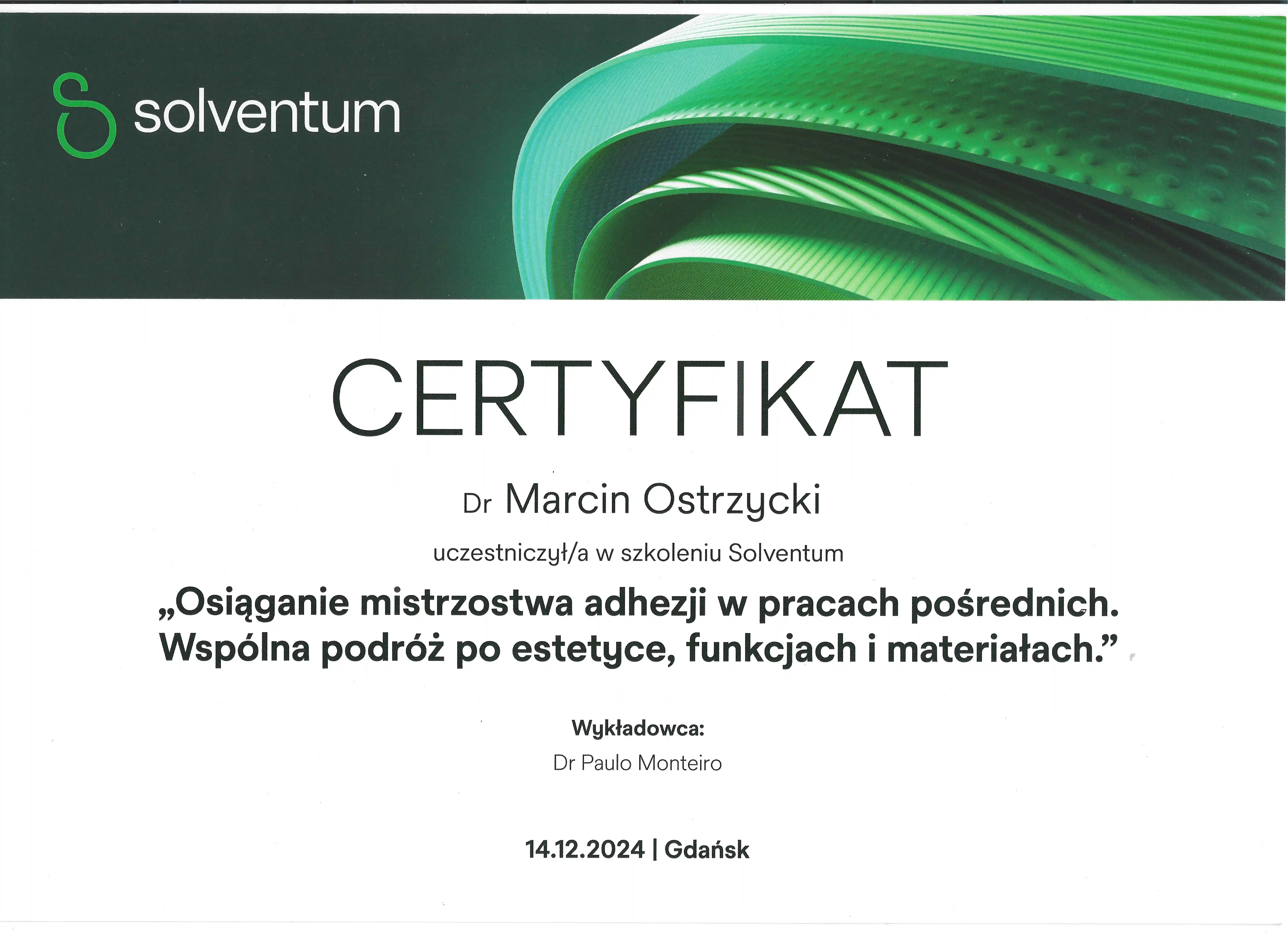 Certyfikat 1